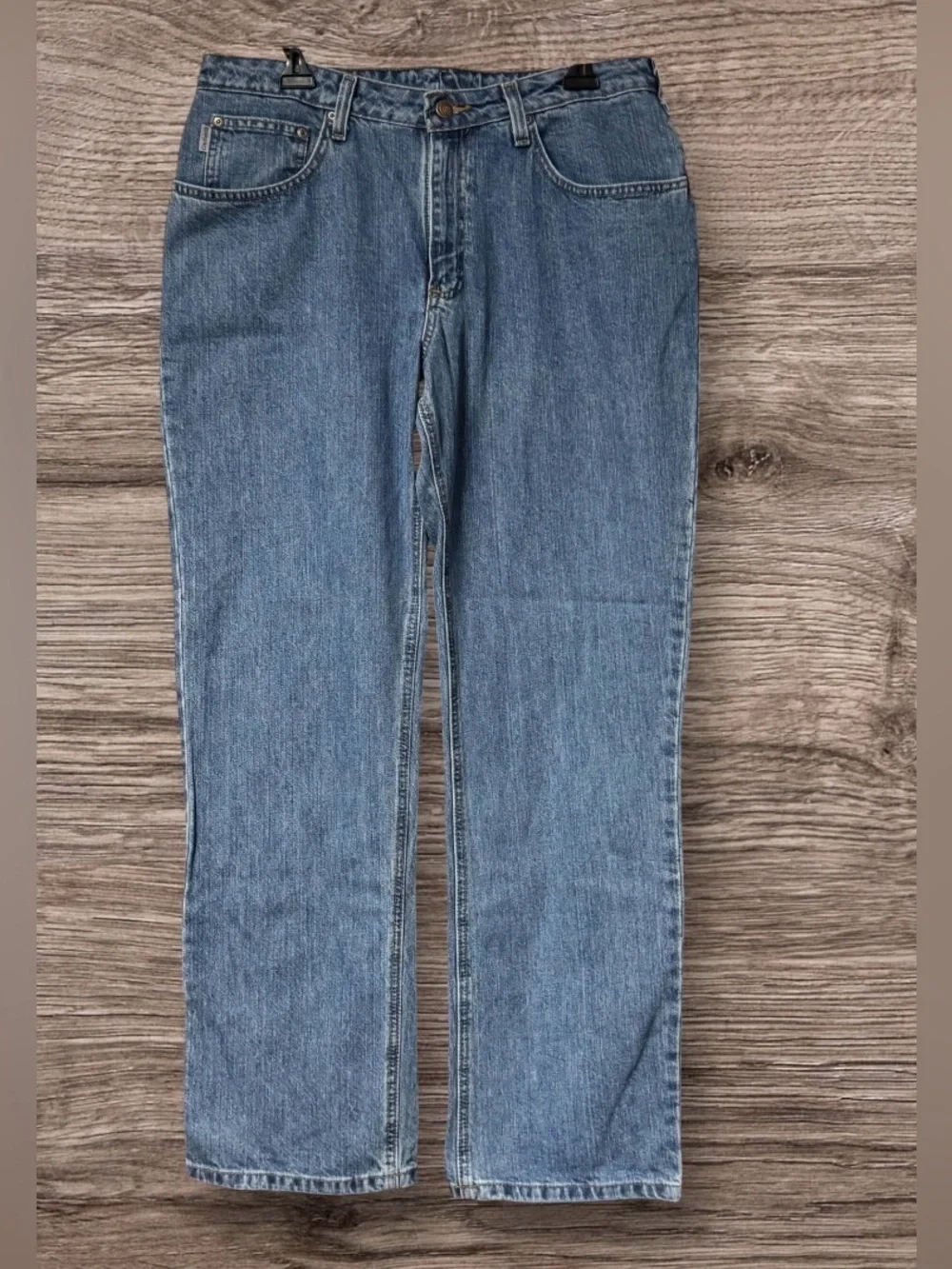 NWT Women’s  Carhartt Relaxed Fit Straight Leg Jeans SZ 14/32